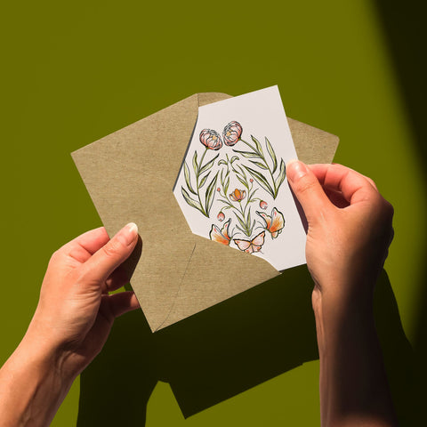 Radical Spring Greeting Card
