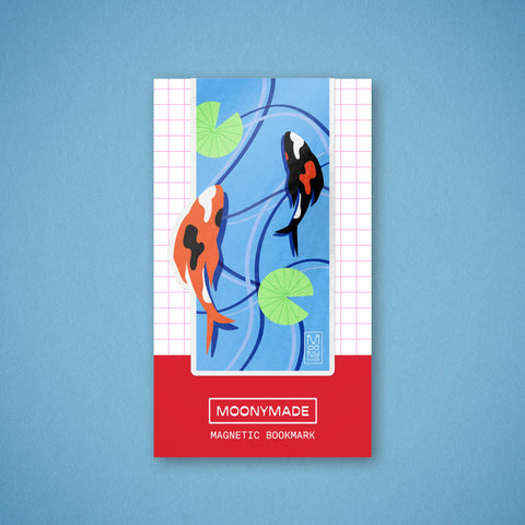 Carp Pond Magnetic Bookmark