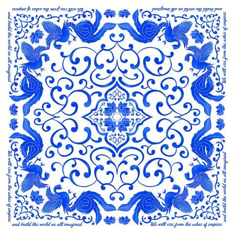 Porcelain Phoenix Print - moonymade