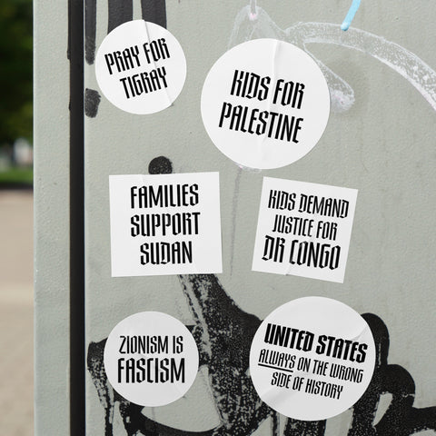 Free Protest Stickers