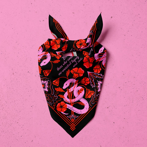 Poppy Snake Legacy Bandana