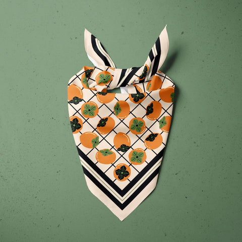 Don't Be Kaki Persimmon Bandana - moonymade