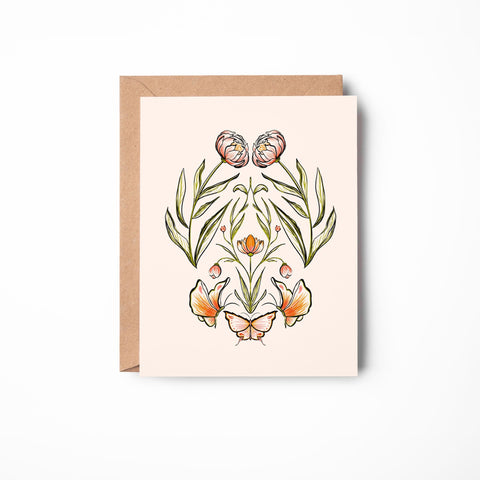 Radical Spring Greeting Card - moonymade