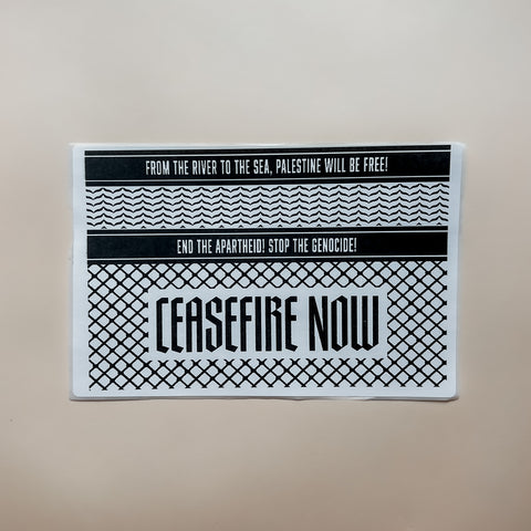 Keffiyeh Palestine Protest Sticker - Digital File - moonymade