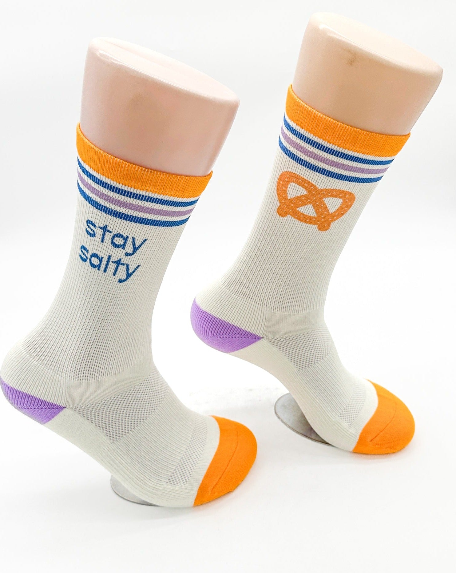 Stay Salty Athletic Crew Socks - moonymade