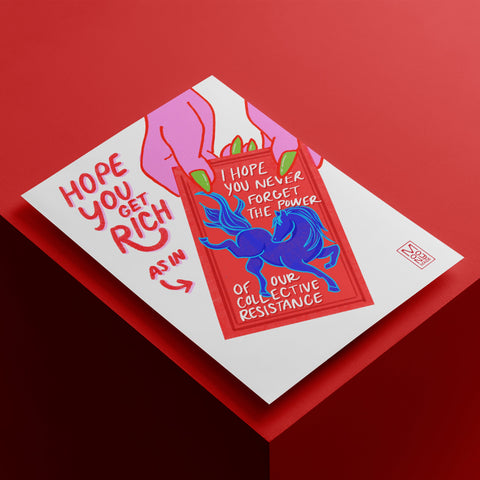 Hope You Get Rich Year of the Horse - Collective Resistance