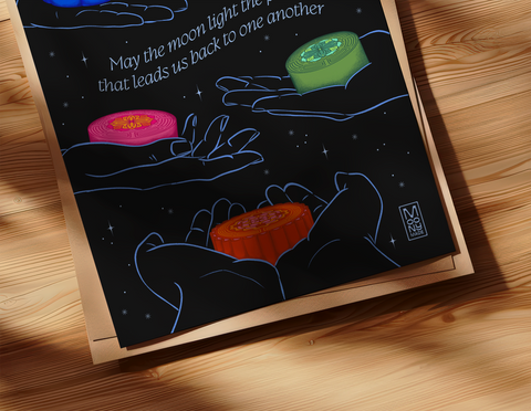 Harvest Moon(cake) Prayer Print