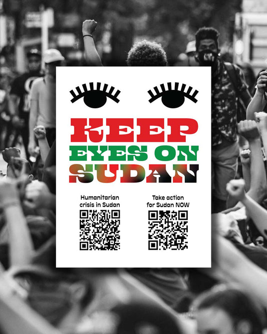 Take Action for Sudan Digital Protest Print