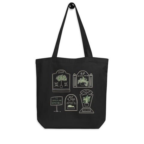 Houseplant Graveyard Eco Tote Bag - moonymade