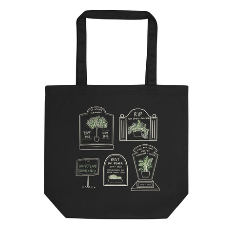 Houseplant Graveyard Eco Tote Bag - moonymade