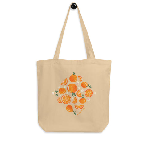 Orange Blossom Eco Tote Bag - moonymade