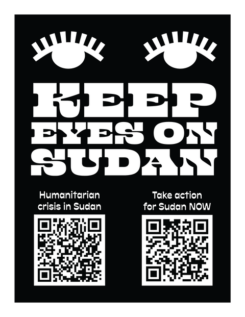 Take Action for Sudan Digital Protest Print - moonymade