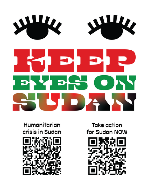 Take Action for Sudan Digital Protest Print - moonymade