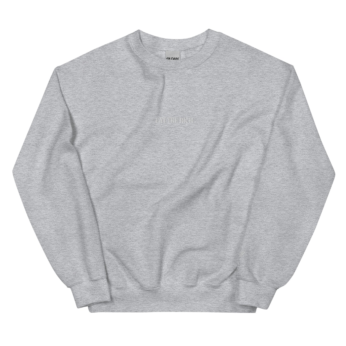 Eat The Rich Unisex Crewneck Sweatshirt - moonymade